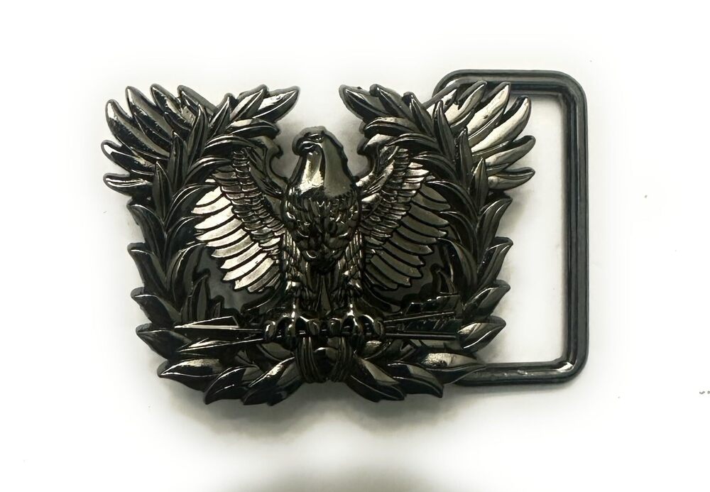 7676 Warrant Officer Eagle Rising Mini Belt Buckle for Dress Uniform